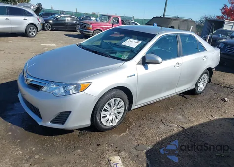 2013 Toyota Camry Hybrid Le из США, поврежденный, VIN 4T1BD1FK1DU065123